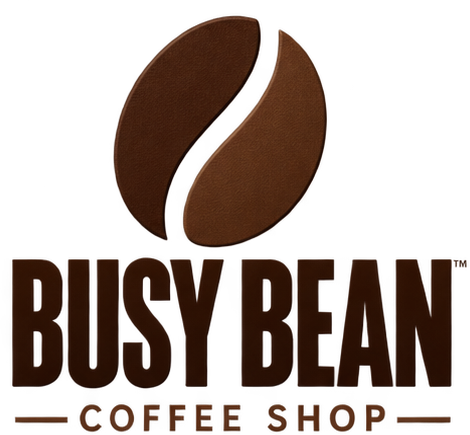 Busy Bean Coffee Shop official branding